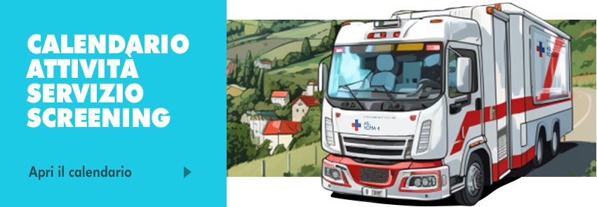 CALENDARIO ATTIVITÀ SERVIZIO SCREENING